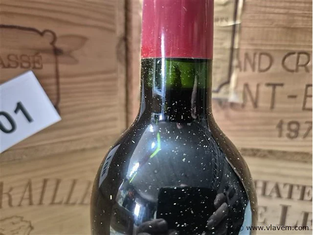 Fles grand-puy-lescours 1999, kasteelwijn - afbeelding 4 van  4