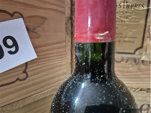 Fles grand-puy-lescours 1999, kasteelwijn - afbeelding 4 van  4