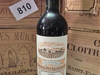Fles grand-puy-lescours 1999, kasteelwijn - afbeelding 1 van  4