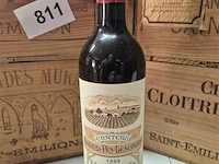 Fles grand-puy-lescours 1999, kasteelwijn - afbeelding 1 van  4