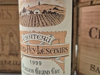 Fles grand-puy-lescours 1999, kasteelwijn - afbeelding 3 van  4