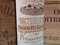Fles grand-puy-lescours 1999, kasteelwijn - afbeelding 2 van  4