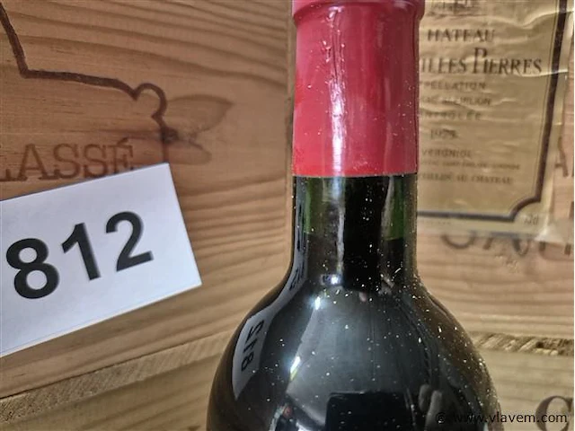 Fles grand-puy-lescours 1999, kasteelwijn - afbeelding 4 van  4