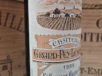 Fles grand-puy-lescours 1999, kasteelwijn - afbeelding 2 van  4
