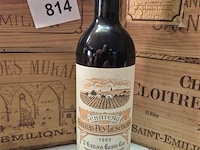 Fles grand-puy-lescours 1999, kasteelwijn - afbeelding 1 van  4