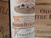 Fles grand-puy-lescours 1999, kasteelwijn - afbeelding 2 van  4