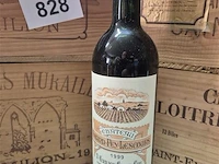 Fles grand-puy-lescours 1999, kasteelwijn - afbeelding 1 van  4