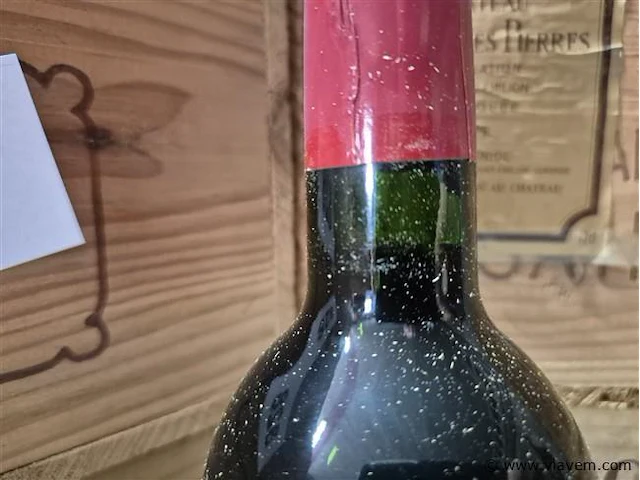 Fles grand-puy-lescours 1999, kasteelwijn - afbeelding 4 van  4