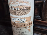 Fles rode wijn - afbeelding 3 van  3