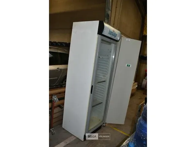Flessenfrigo 1 deur afm ± 60x60x197 geen verdere gegevens werking onbekend - afbeelding 1 van  2