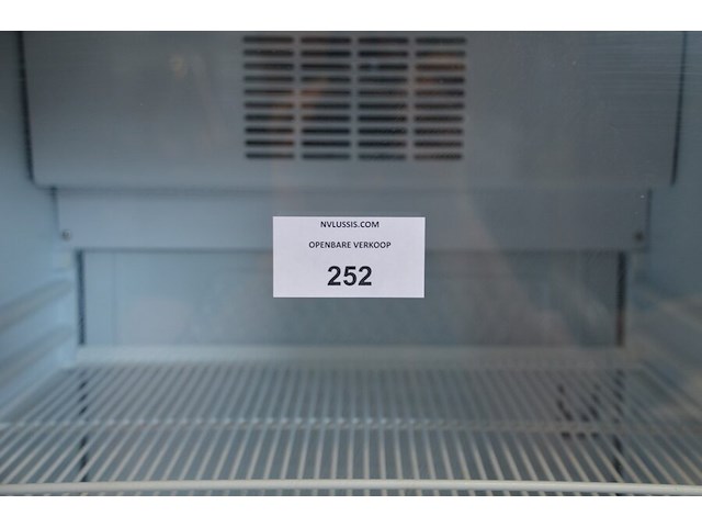 Flessenkoeler 1 glazen deur combisteel - afbeelding 1 van  5