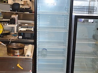 Flessenkoeler 1 glazen deur combisteel - afbeelding 3 van  5