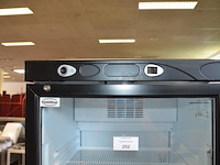 Flessenkoeler 1 glazen deur combisteel - afbeelding 4 van  5