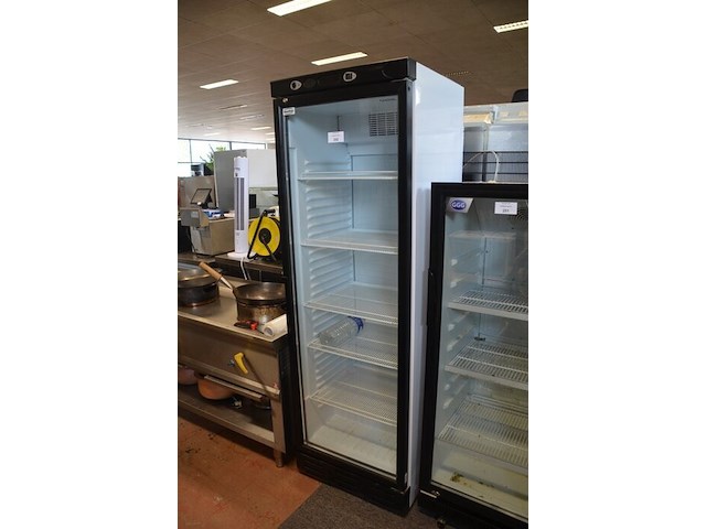 Flessenkoeler 1 glazen deur combisteel - afbeelding 2 van  5