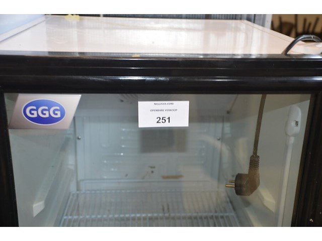 Flessenkoeler 1 glazen deur ggg - afbeelding 1 van  3