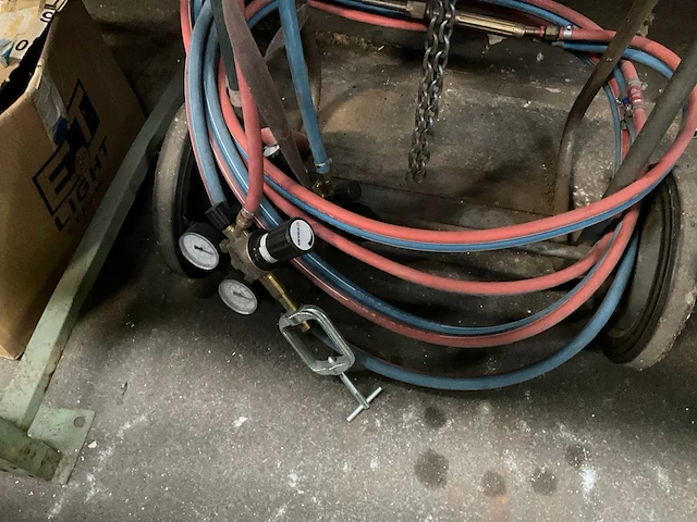 Flessenwagen snijbrander - afbeelding 2 van  3