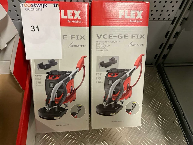 Flex diverse toebehoren lange-hals-schuurmachine - afbeelding 7 van  10