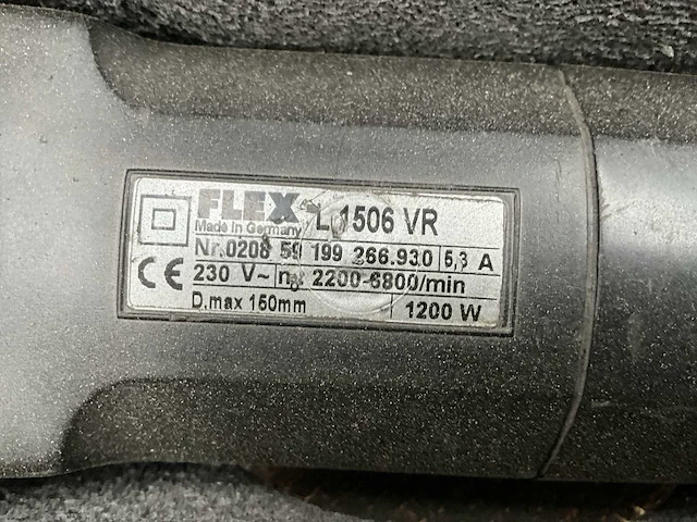 Flex l1506vr haakse schuurmachine - afbeelding 5 van  6
