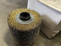 Flex metaal draadborstel 100x85mm - afbeelding 2 van  3