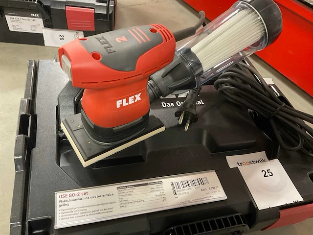 Flex ose 80-2 schuurmachine - afbeelding 2 van  6
