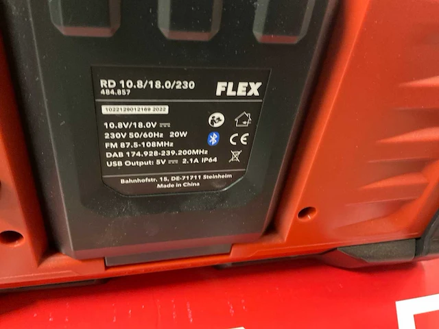 Flex rd10.8/18.0/230 werfradio - afbeelding 3 van  6