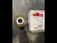 Flex staal draadborstel 100x85 mm - afbeelding 1 van  3