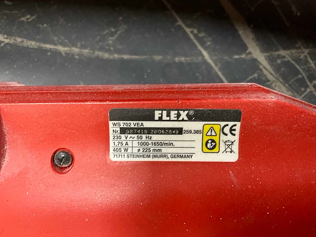 Flex ws 702 vea plafond schuurmachine - afbeelding 3 van  7