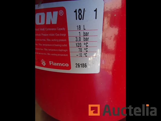 Flexcon 18 l expansievat flamco 26186 - afbeelding 2 van  4