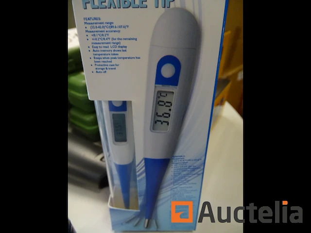 Flexibele digitale thermometer comfort aid - afbeelding 1 van  4