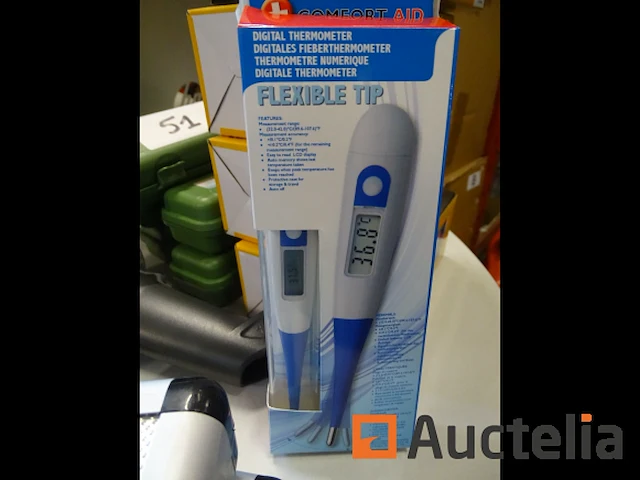 Flexibele digitale thermometer comfort aid - afbeelding 2 van  4
