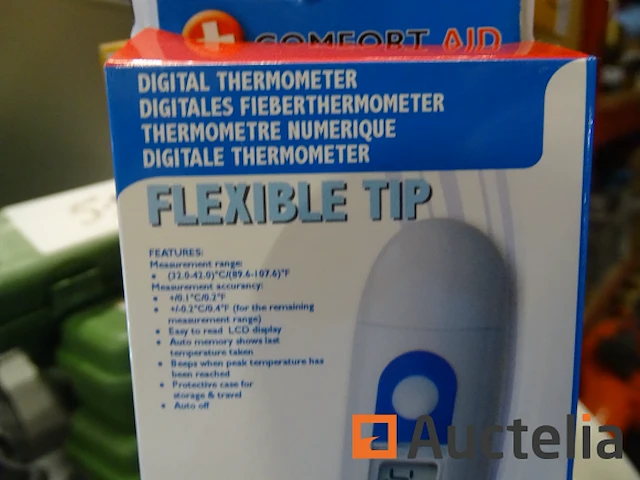 Flexibele digitale thermometer comfort aid - afbeelding 3 van  4