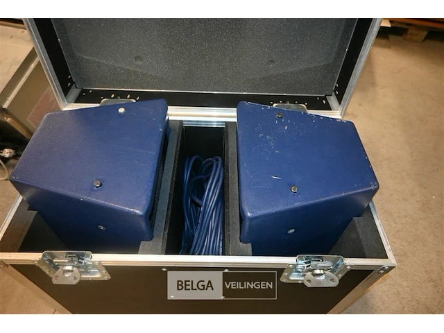 Flight case met 2 x turbosound luidspreker - afbeelding 4 van  10