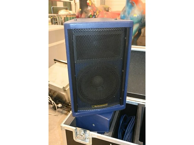 Flight case met 2 x turbosound luidspreker - afbeelding 5 van  10