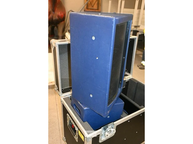 Flight case met 2 x turbosound luidspreker - afbeelding 6 van  10