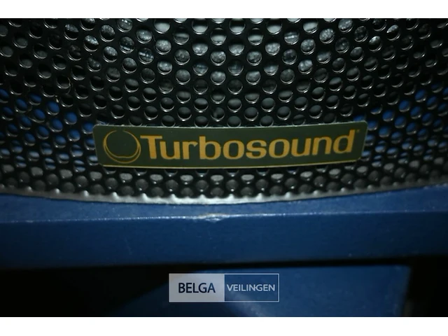 Flight case met 2 x turbosound luidspreker - afbeelding 7 van  10