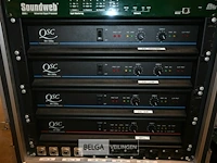 Flight case met professionele versterkers - afbeelding 8 van  11