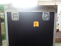 Flightcase h 55cm, d 21cm, b 53cm - afbeelding 1 van  2