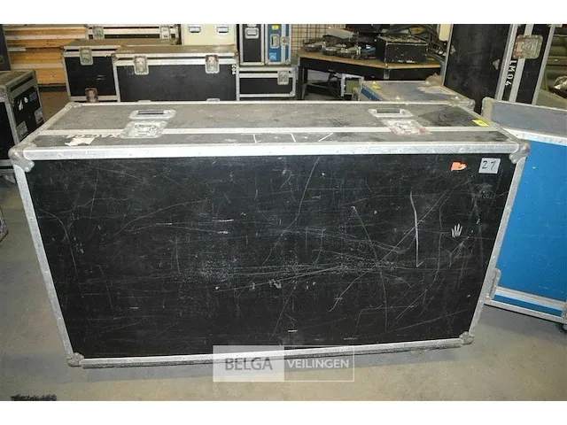 Flightcase lampen 157 x 54 x 97 - afbeelding 2 van  2
