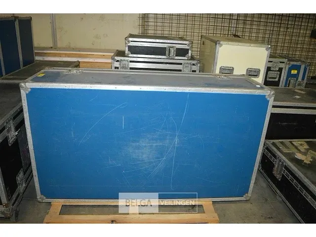 Flightcase lampen 160 x 52 x 100 - afbeelding 2 van  2