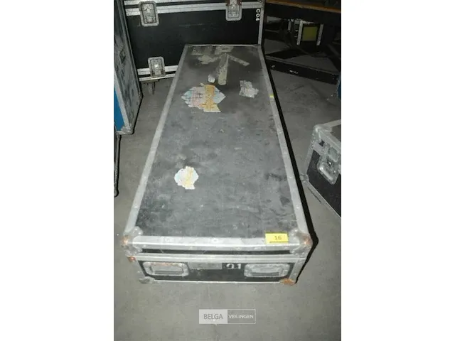 Flightcase leeg afm ± 18 x 61 x 42 - afbeelding 3 van  4