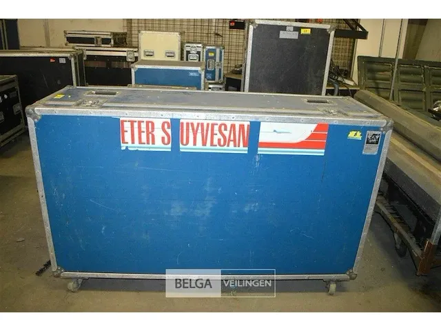 Flightcase leeg afm ± afm ± 160 x 51 x 100 - afbeelding 2 van  2