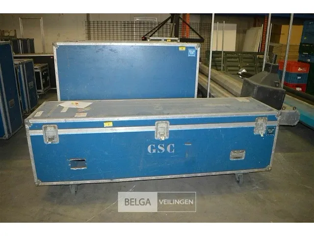 Flightcase leeg afm ± afm ± 230 x 60 x 78 - afbeelding 2 van  4