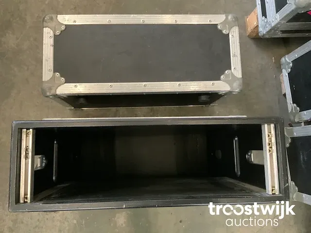 Flightcase met 3he rack - afbeelding 3 van  3
