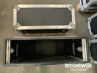 Flightcase met 3he rack - afbeelding 3 van  3