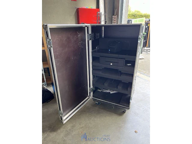Flightcase met geldlade - afbeelding 1 van  7