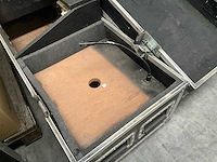 Flightcase met inbouw elektra - afbeelding 2 van  6