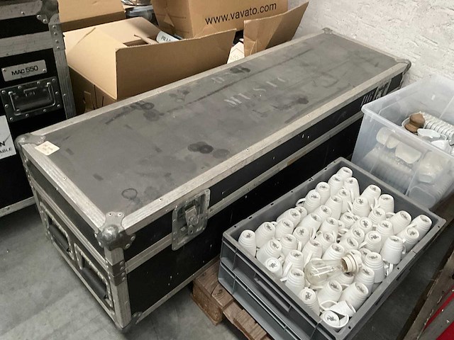 Flightcase met inbouw elektra - afbeelding 6 van  6