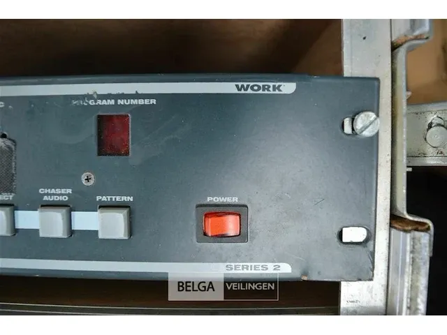 Flightcase voor sturingverlichting work l 0,54 x b 0,20 x h 0,60 - afbeelding 4 van  5