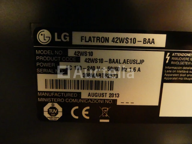 Flightcases met lg 42ws10 display - afbeelding 4 van  8