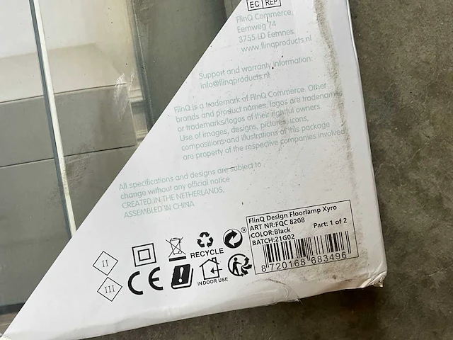 Flinq design xyro smart vloerlamp (4x) - afbeelding 7 van  8